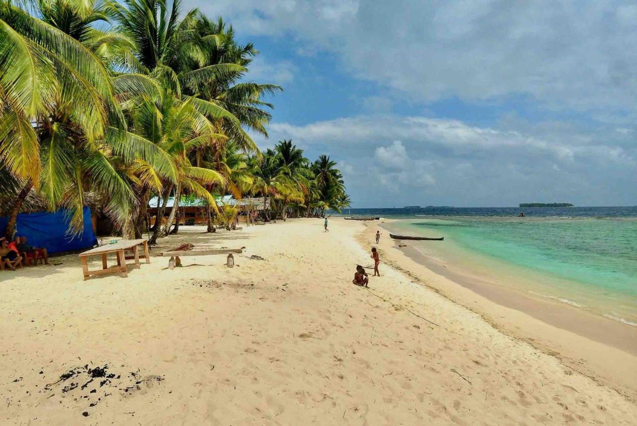 San Blas Islands - Private Cabin Over-The-Ocean Including Meals Mandinga Exterior photo
