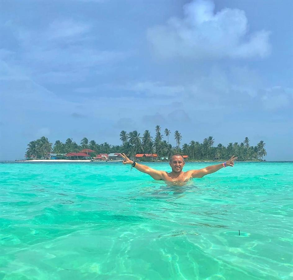 San Blas Islands - Private Cabin Over-The-Ocean Including Meals Mandinga Exterior photo